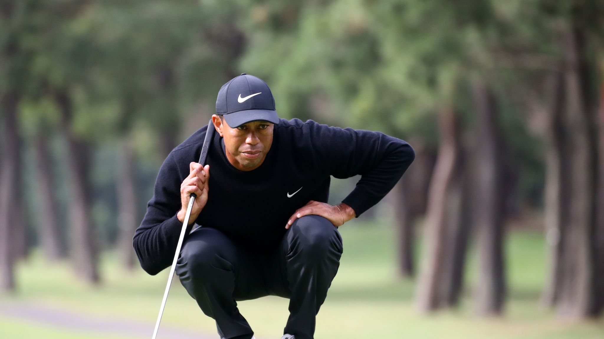 Tiger Woods Shares Lead With Gary Woodland At Zozo Championship Golf News Sky Sports