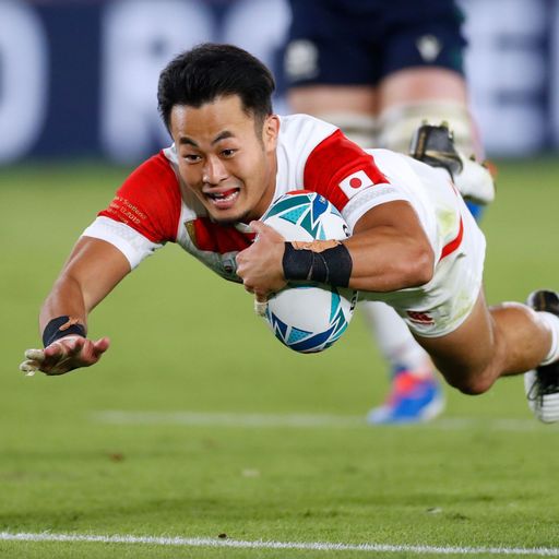 Thrilling Japan knock Scotland out of RWC