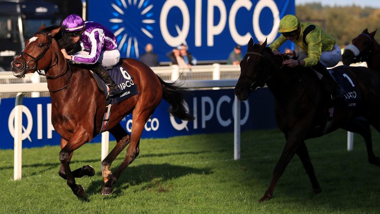Magical wins the QIPCO Champion Stakes