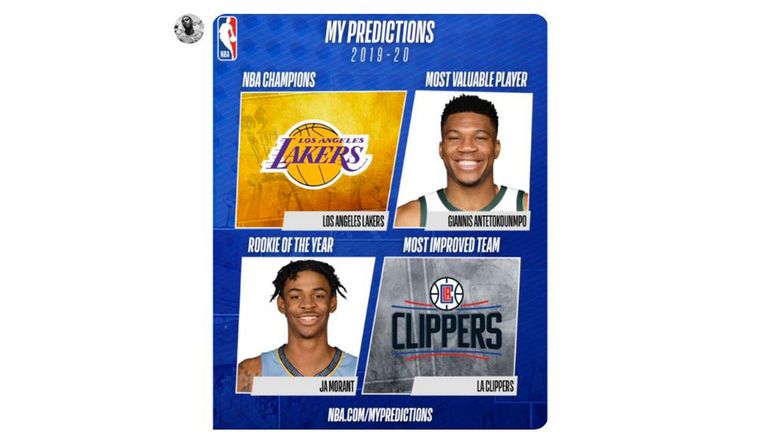 Ovie Soko's 2019-20 NBA predictions