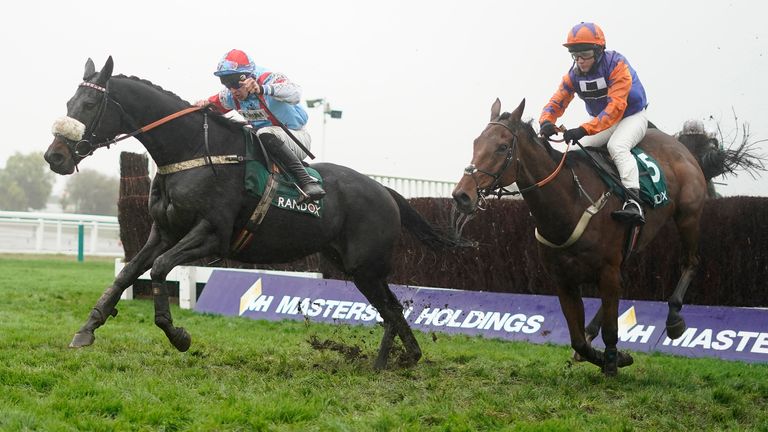 Saint Calvados wins at Cheltenham