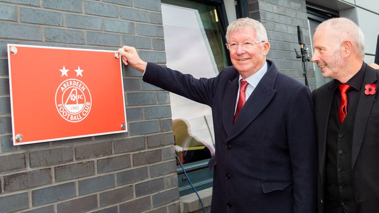 Sir Alex Ferguson was in Aberdeen to open his old club&#39;s new training ground at Kingsford and thinks it can help them compete at the top level again