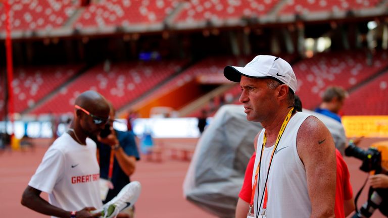 Mo Farah fue entrenado por Alberto Salazar entre 2011 y 2017 