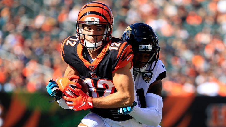 Alex Erickson is having his best statistical season despite the Bengals' woes