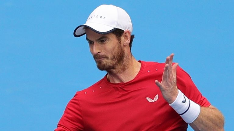 Murray suffered a straight-sets defeat