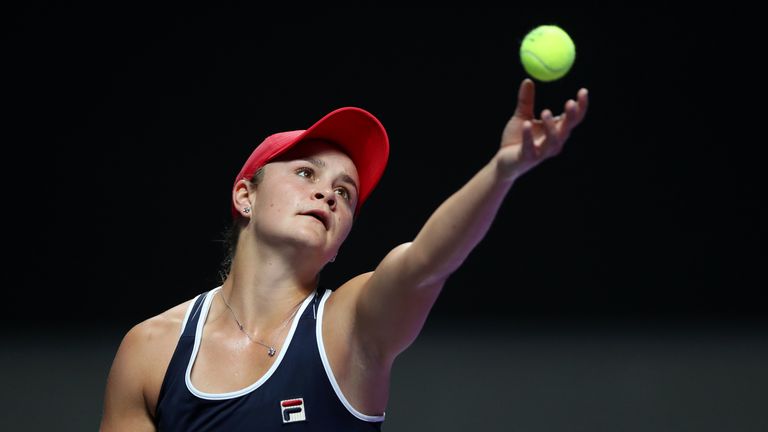 Ashleigh Barty And Belinda Bencic Into Wta Finals Semi Finals Tennis News Sky Sports