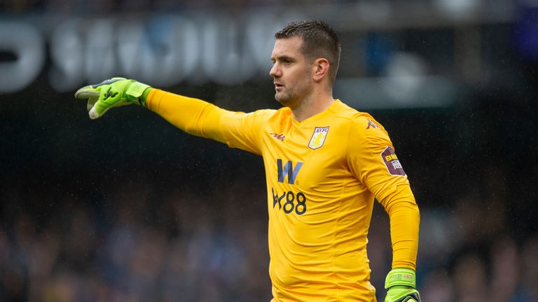 Aston Villa &#39;keeper Tom Heaton expects a febrile atmosphere against Wolves