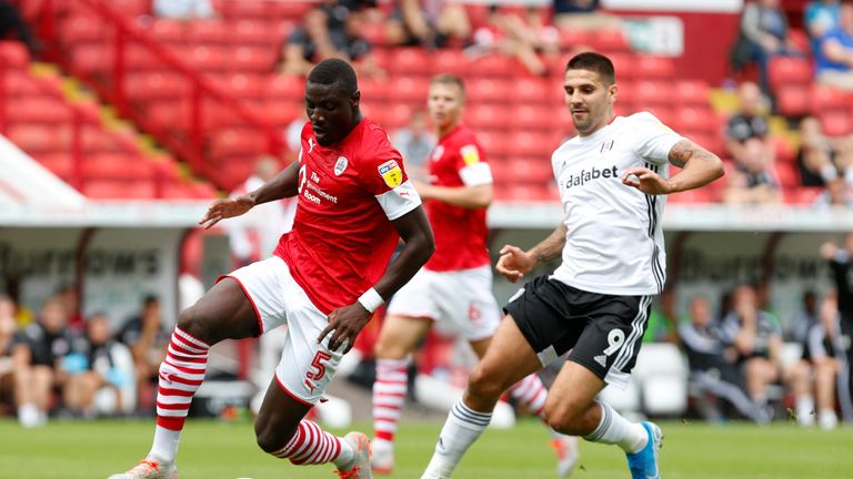 Barnsley's Bambo Diaby has missed the last four matches with an ankle injury