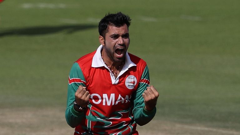 Bilal Khan, Oman, Cricket