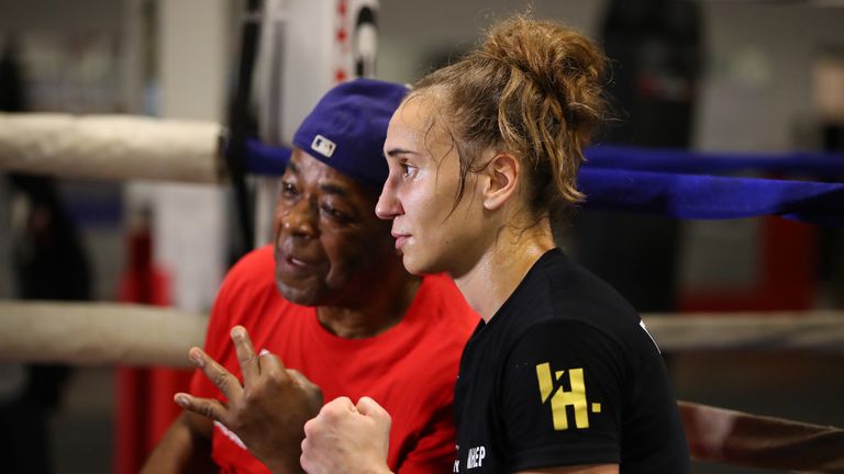 James Ali Bashir had been getting Ivana Habazin ready for Saturday's world title fight