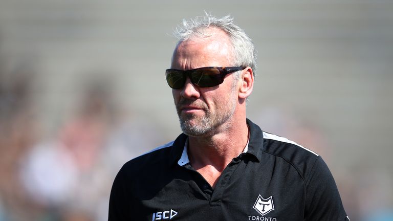 Picture by Vaughn Ridley/SWpix.com - 22/09/2019 - Rugby League - Betfred Championship Playoffs - Toronto Wolfpack v Toulouse Olympique - Lamport Stadium, Toronto, Canada - Head Coach Brian McDermott of Toronto Wolfpack.