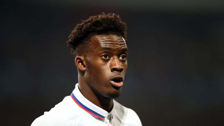 Callum Hudson-Odoi made his third appearance of the season for Chelsea in the Champions League win against Lille on Wednesday