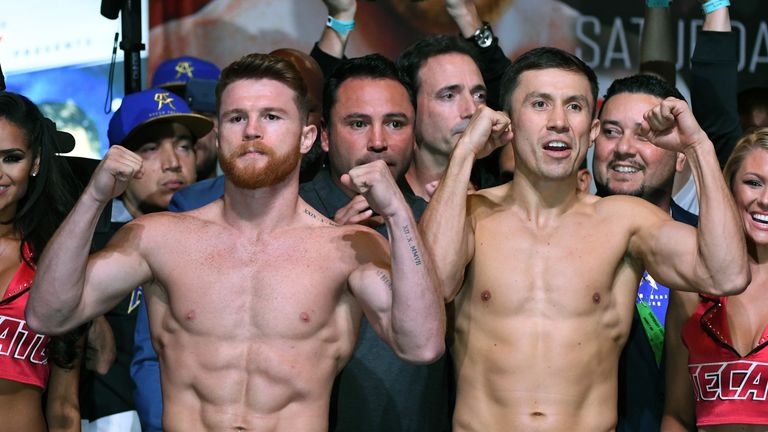 Canelo's middleweight physique