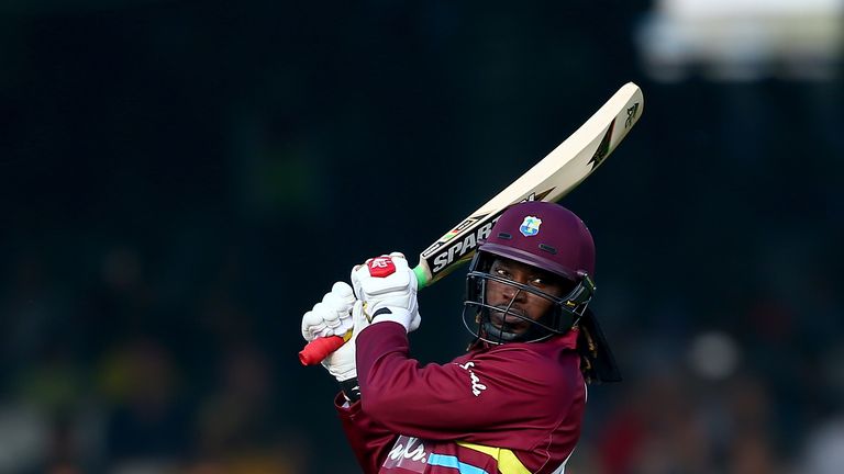  during the T20 match between ICC World XI and West Indies at Lord's Cricket Ground on May 31, 2018 in London, England.
