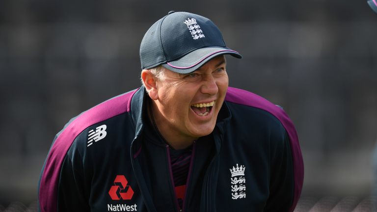 Chris Silverwood was appointed England head coach in October