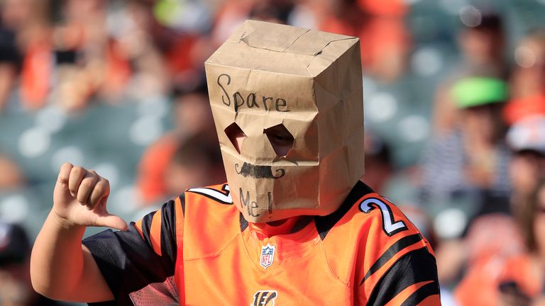 Bengals' fans are not enjoying watch their team this season