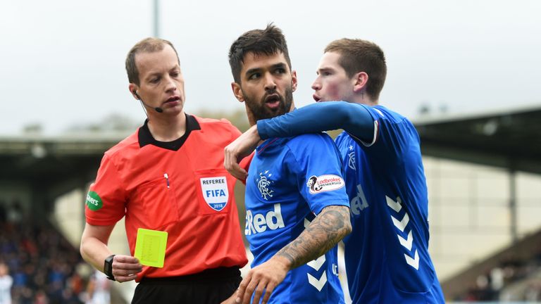 Rangers made a formal complaint to the Scottish Football Association about referee Willie Collum