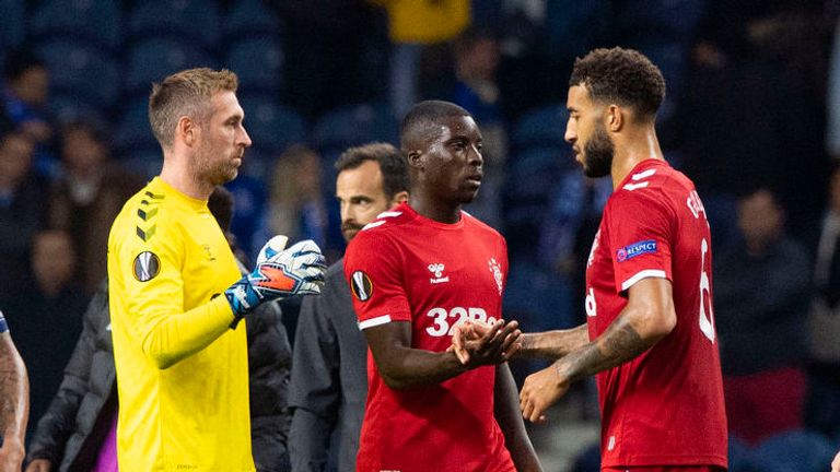 Steven Gerrard hopes Connor Goldson's claims are looked into by UEFA