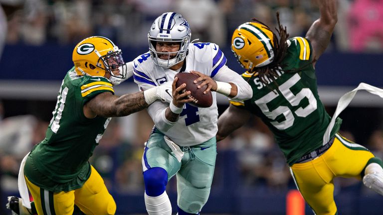 dallas cowboys and packers