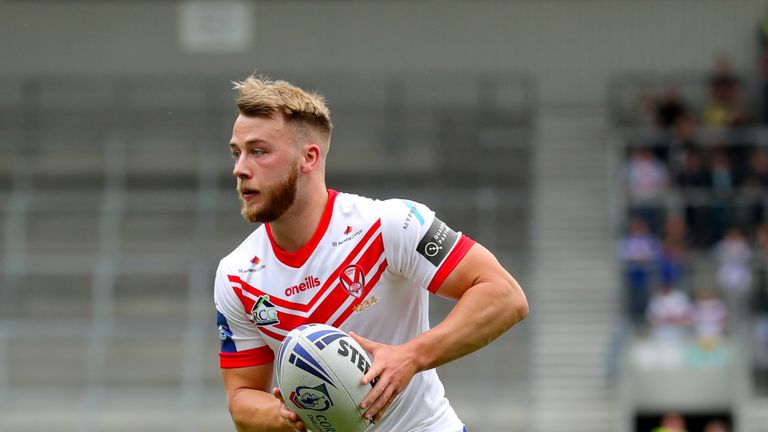 Danny Richardson in action for St Helens