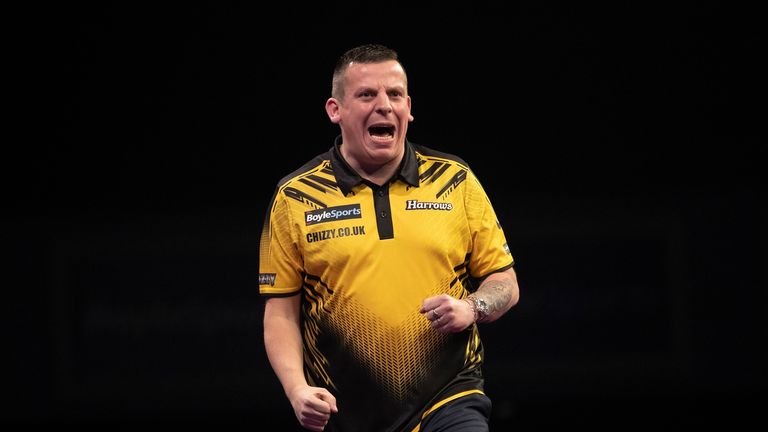 Chisnall was too strong for Bunting