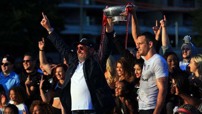 Toronto Wolfpack owner David Arygle has been a genial host