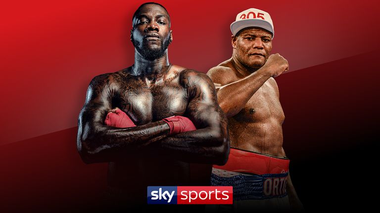 La revancha de Deontay Wilder con Luis Ortiz es en vivo en Sky Sports  