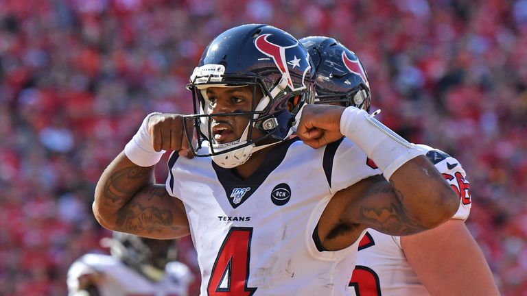 Deshaun Watson has been doing it all for the Texans