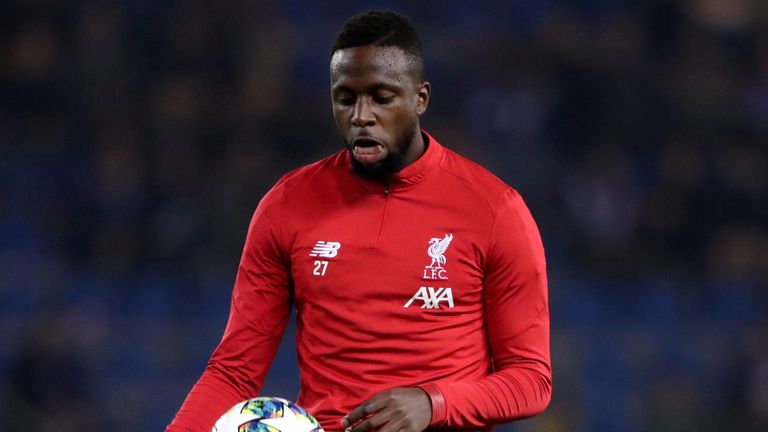 Liverpool forward Divock Origi