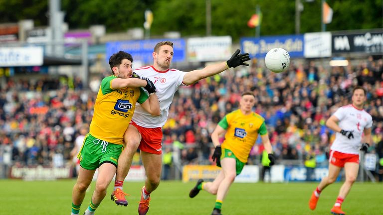 Donegal edged Tyrone in 2019