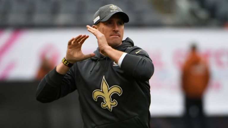 Drew Brees had a limited involvement in Saints practice this week