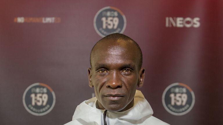 Eliud Kipchoge will attempt to run the first ever sub-2 hour marathon