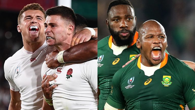Will England or South Africa lift the World Cup on Saturday?