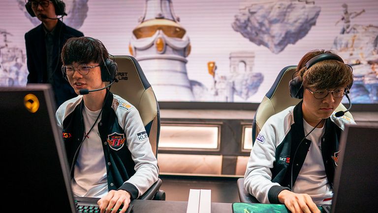SKT are one of the strongest teams at Worlds (Credit: Riot Games)