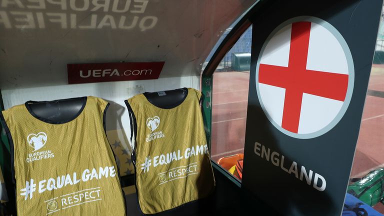 There has been widespread condemnation over the racist abuse England&#39;s players suffered in Bulgaria