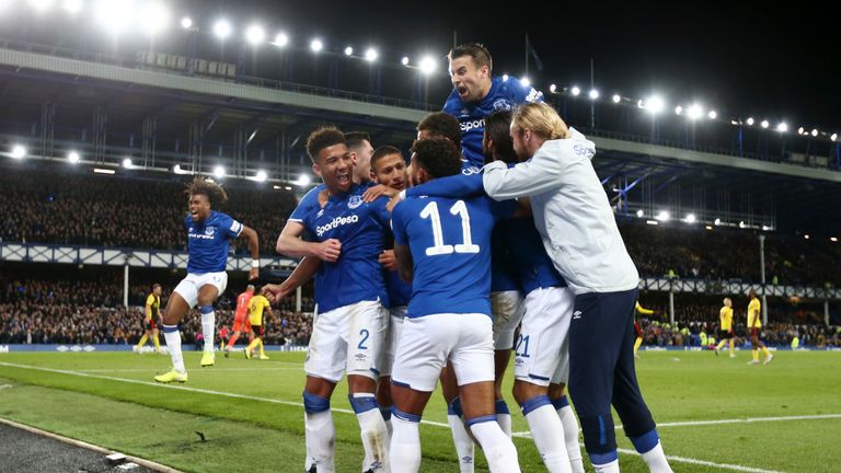 LIVERPOOL, ENGLAND - OCTOBER 29:  during the Carabao Cup Round of 16 match between XX and XX at Goodison Park on October 29, 2019 in Liverpool, England. (Photo by Jan Kruger/Getty Images)