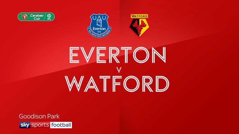 Highlights of the Carabao Cup last-16 match between Everton and Watford.