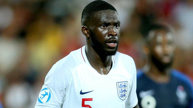 Fikayo Tomori played for England U21s in the European Championships in the summer
