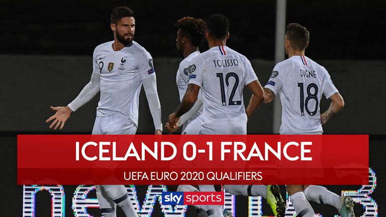 Iceland 0-1 France