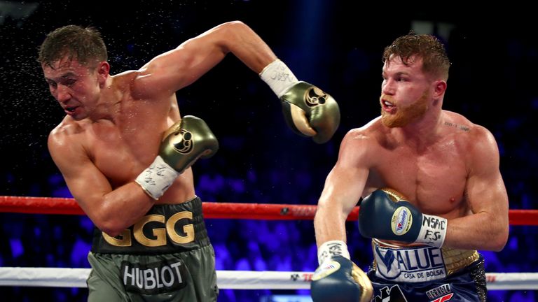 Canelo libró dos emocionantes batallas con Golovkin