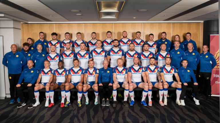 Great Britain Lions rugby league team photo shoot, SkyCity Grand Hotel, Auckland, New Zealand. 21 October 2019 Photo: Brett Phibbs / www.photosport.nz /SWpix.com