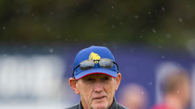 Great Britain Lions coach Wayne Bennett, during the Lions rugby league team training session, held at the Blues Training Ground, Alexandra Park, Auckland, New Zealand. 21 October 2019 Photo: Brett Phibbs / www.photosport.nz /SWpix.com
