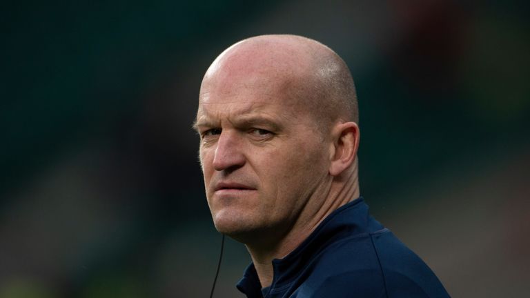 Scotland Head Coach Gregor Townsend before the Guinness Six Nations match between England and Scotland at Twickenham Stadium on March 16, 2019 in London, England