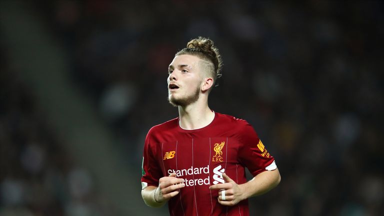 Liverpool's Harvey Elliott is in line for his first senior appearance at Anfield