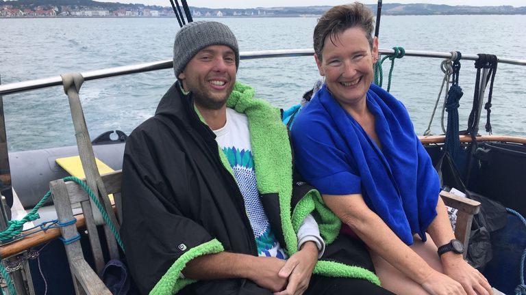 Hunter Charlton, Vicki Carter, Out To Swim, English Channel