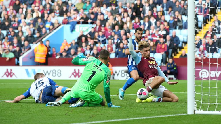 Jack Grealish equalises for Aston Villa