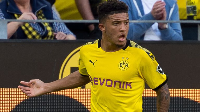 Sancho signed for Dortmund for £7m in 2017