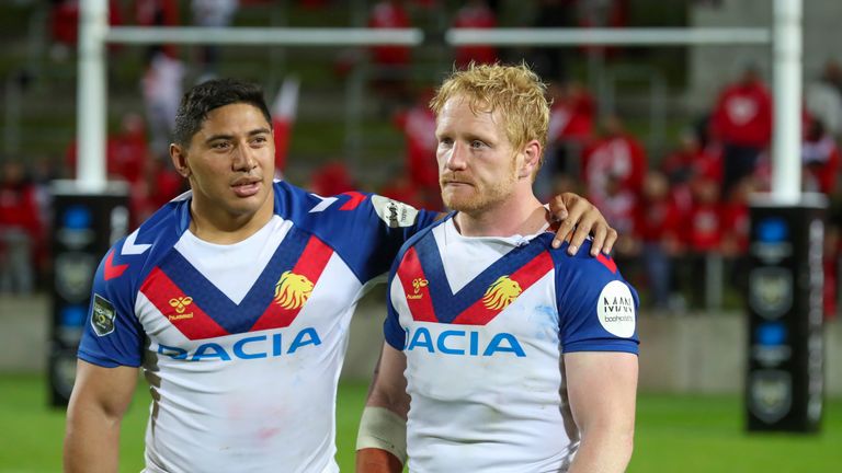 Captain James Graham suffered defeat in his 50th international appearance