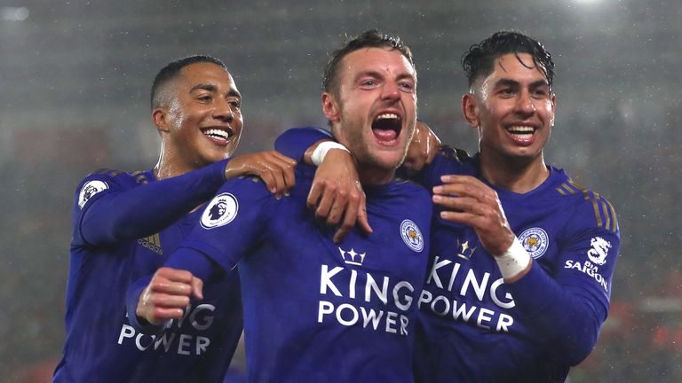 Youri Tielemens, Jamie Vardy and Ayoze Perez were all on the scoresheet for Leicester against Southampton