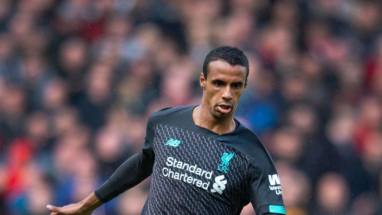 Matip resumed training with the Liverpool first-team this week